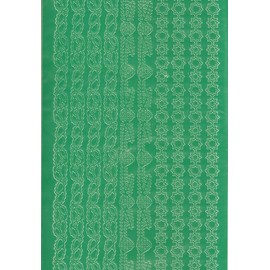 Starform Christmas Borders Peel Off Sticker 874 Green