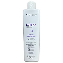 Tec Italy Lumina Forza Colore, Color Intensifier Mask Treatment For Colored Hair. Parabens Free Hair Treatment, Animal Test Free. 10.14 FL.OZ. U.S. (300 ml) (Blonde)