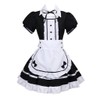 Colorful House Women's Cosplay French Apron Maid Fancy Dress Costume