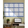 Wall Calendar Erasable 2026, 24"x34" Yearly School Planner Double-Laminated Surface,