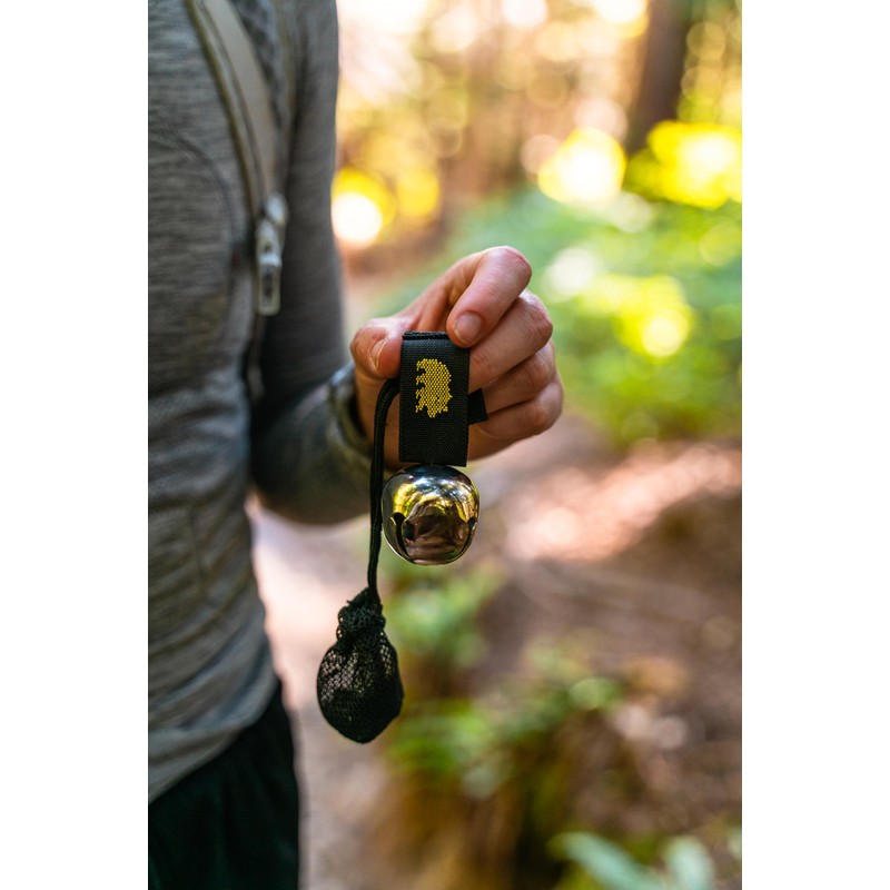 Coghlan's Magnetic Bear Bell with Silencer - Hiking Safety Gear