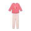 Sanetta Baby Girls Toddler Pyjamas, Faded Pink