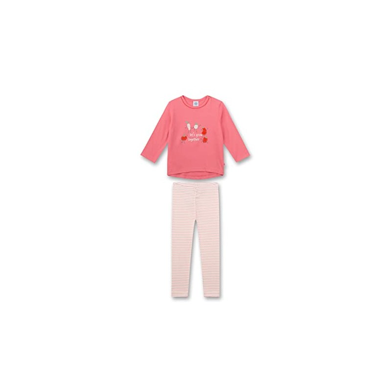 Sanetta Baby Girls Toddler Pyjamas, Faded Pink
