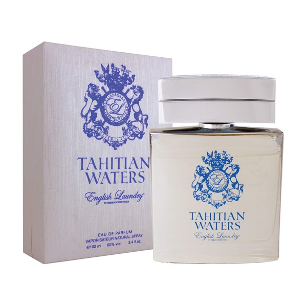 English Laundry Tahitian Waters Eau de Parfum , 3.4 Fl Oz