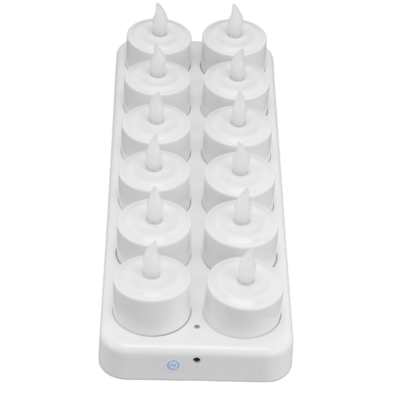 Candle Light Safe Reusable Simulated Flameless LED Candles Light for