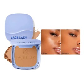 Sace Lady Base Maquillaje Polvo Compacto Matte Spf30+++ 9.5g C07 Miel Calida