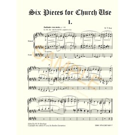 Six Pieces for Church Use Vol. 1 for Organ