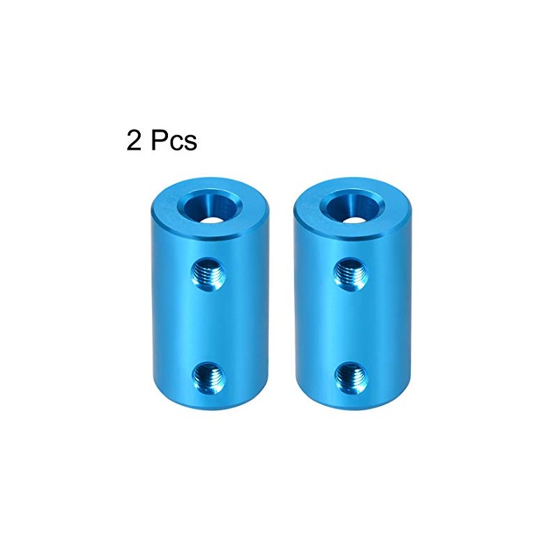 sourcing map 2 Pieces 6 mm to 6 mm Bore