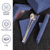 Navy Blue Napkins 100-4-Fold 2-ply 33 x 33cm Luncheon Napkins
