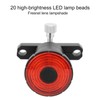 Bicycle Tail Light Automatic Sensing Lamp USB Charging Warning Waterproof