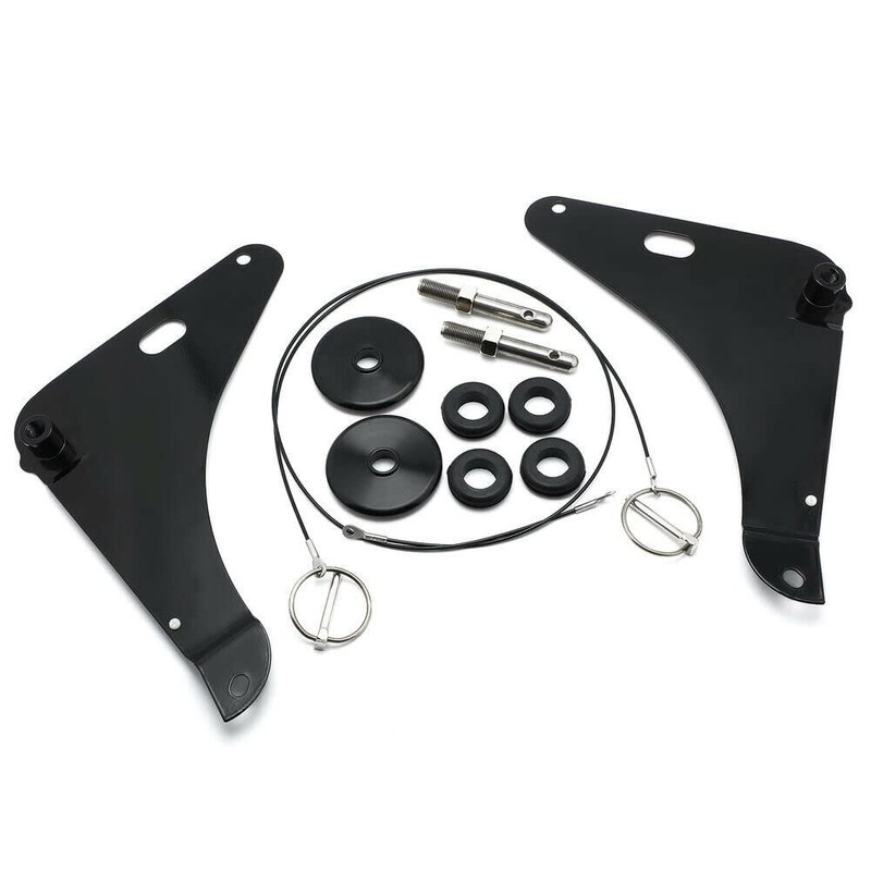 Flush Hood Latch Hood Pin Kit fits for Dodge Challenger