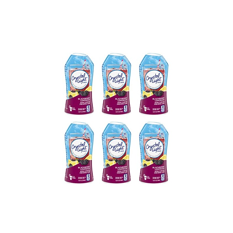 Crystal Light Drink Mix - Blackberry Lemonade - 1.62 Ounces