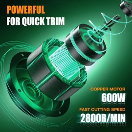 TAKEKIT Sheep Shears, 600W Professional Heavy Duty Sheep Clippers, 6 Speeds Electric Animal Shears for Alpacas Llamas Lambs and Large Dogs with Think Hair, One Set of Extra Blades Included