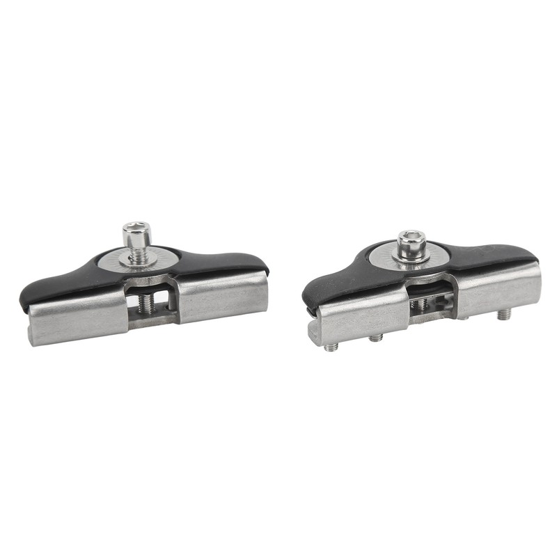 2PCS Work Light Bar Mounting Brackets Universal Stainless Steel LED