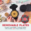 DASH MultiMaker® Mini System - Waffle Maker with Six 4”