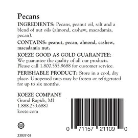 Roasted Pecans - 14 oz. Gift Box