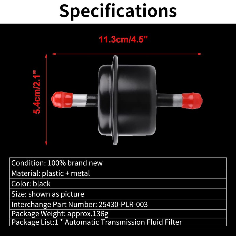 Filtro de líquido de transmisión automática