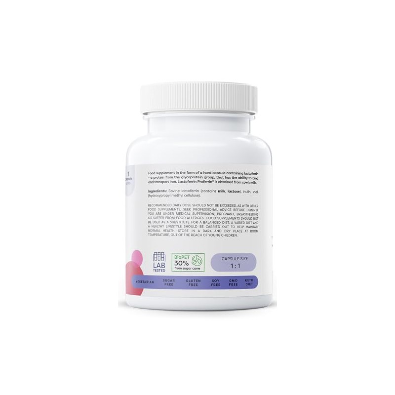 Osavi Lactoferrin, 200mg - 30 caps