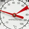 Andrew James Milk Thermometer with Clip for Frothing Jug |