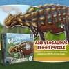 Ankylosaurus Dinosaur Jigsaw Puzzle | 100-Piece Double Sided Floor Puzzle