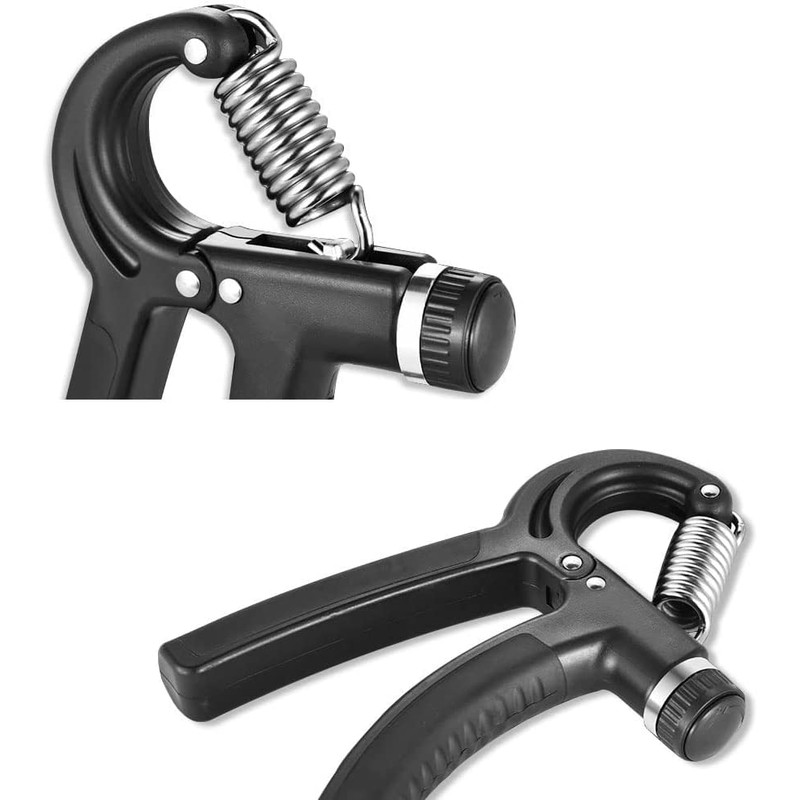 5-60Kg Adjustable Power Hand Grip Forearm Exerciser Gripper Strengthener Trainer