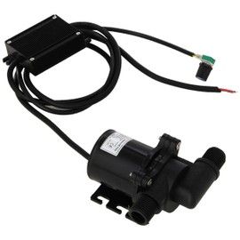 Lightobject EWP-D50C2465 DC24V Solar Water Pump, High Temperature (100°C), 635 GPH