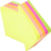 4A Shapes Sticky Notes,Arrow Shape,2.72 x 2.56 Inches,Neon Assorted,Self-Stick Notes,200