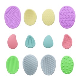 12 Stück Fidget Toys Sensory Stones Sensorik Worry Stone Sensory Toys Stressabbau Silikon Sensorikstein Sensorik Spielzeug Anti Stress für Kinder Erwachsene Stress Angst Adhs Autismus