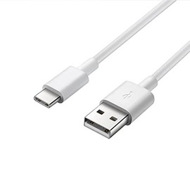 Generic USB C Cable, 3.1ft Type C Charger Premium TPE, USB A to Type C Charging Cable Fast Charge, White