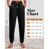 Ficerd 3 Pack Women Sweatpants Trendy Loose Fit Joggers Elastic