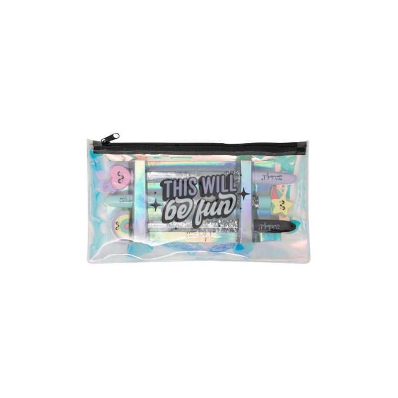 Mr.Wonderful Pencil Case with 3 Pens - This Will Be