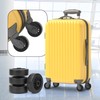 Volein 4 Pcs 50x21cm Suitcase Wheels Replacement, Plastic Suitcase Caster
