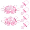 CORHAD 20Pcs Mini Plastic Pacifiers Unique Party Favors for Showers