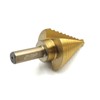 Innetoc 3/8" Shank Titanium Step Drill Bit, 1/4' to 1-3/8'