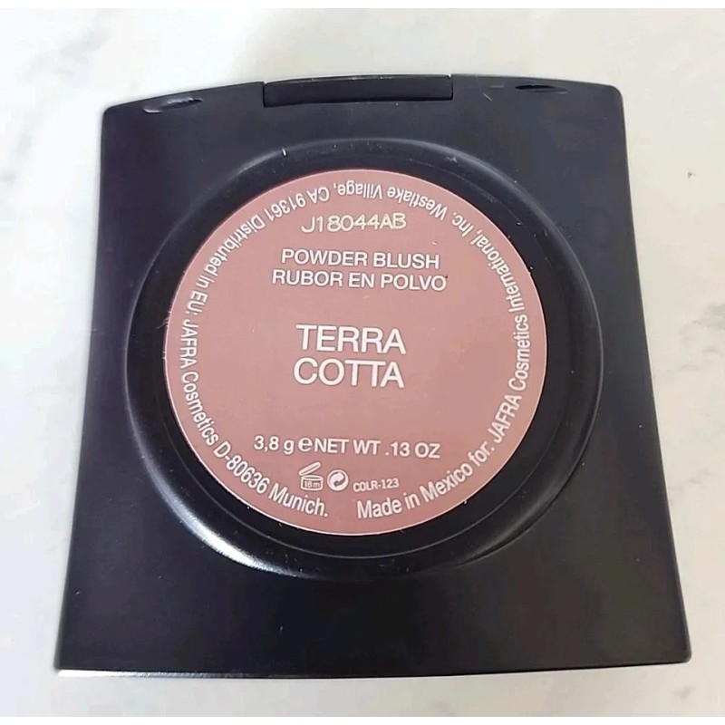 Rubor En Polvo Original De Jafra Tono Terracota, 3,8 G