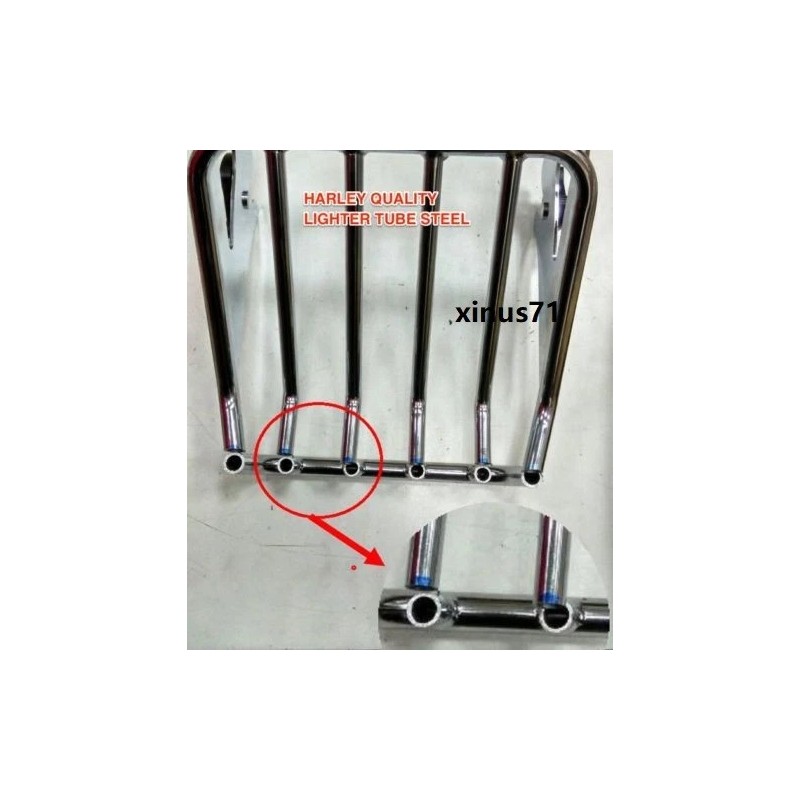 JMei NEW Luggage Rack FOR Harley Softail Sport SISSY BAR
