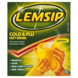 Lemsip Hot Lemon Sachets 10 pack