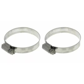 Pro Series 43mm Fork Boots W/ Clamps Black Yamaha YZ IT TTR 125 200 250 465 490