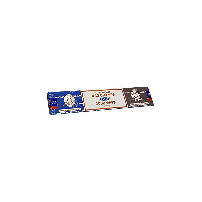 Satya 01318 Nag Champa & Good Vibes Combo Set of