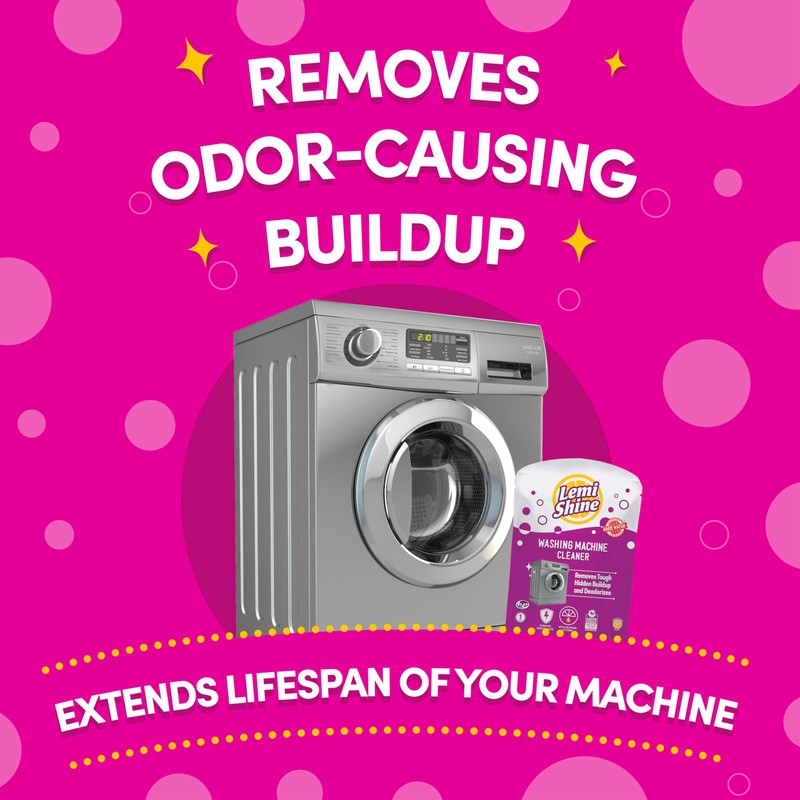 Lemi Shine Washing Machine Cleaner - Hard Water Citric Acid