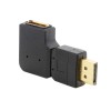 Jser Right Angled 90 Degree DisplayPort Male to Female Extension