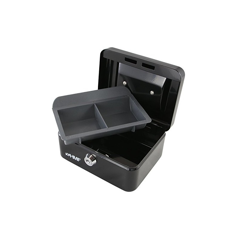 Cash Box 150 x 110 x 75 mm Black