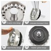 Kitchen Sink Basket Strainer Plug, 52mm Mini Stainless Steel Kitchen