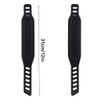 2 Pairs Adjustable Exercise Bike Pedal Straps Stationary Bike Foot