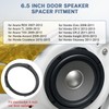 Fiegromech 6.5 Solid Door Speaker Adapter for Honda Acura