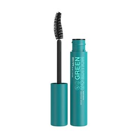 Maybelline Green Edition Mega Mousse Mascara Makeup, Smooth Buildable and Lightweight Volume, Formulated with Shea Butter, Very Black, 1 Count
