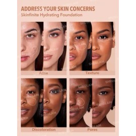 Sheglam Base De Maquillaje Hidratante Skinfinite-variostonos Tono Golden