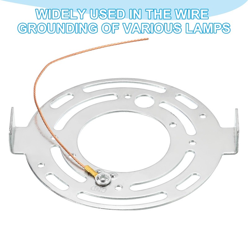 PATIKIL 6 Inch 18 AWG Bronze Copper Grounding Wire, 20