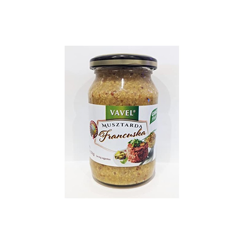 Vavel Musztarda Francuska French Mustard 250g / 8.82oz Jar
