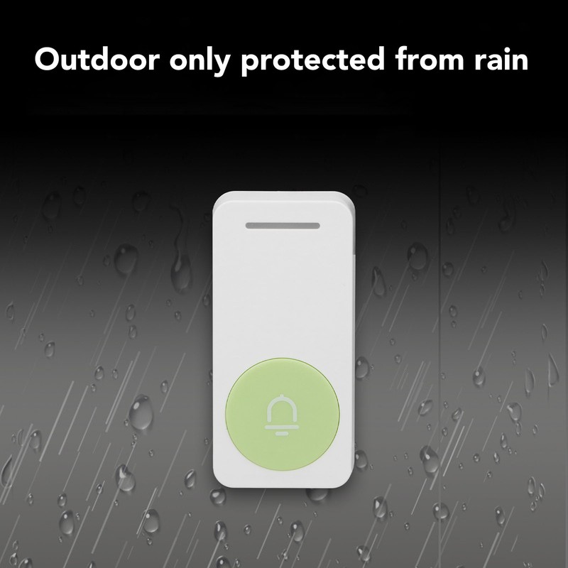 Wireless Doorbell 5 Level Volume 200 Meter Long Range Home